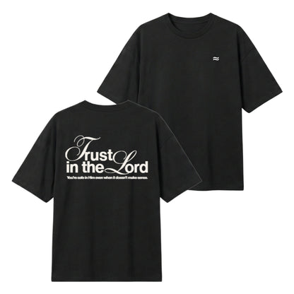 Safe in Him – Lightweight Oversized T-Shirt