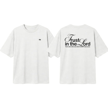 Safe in Him – Lightweight Oversized T-Shirt