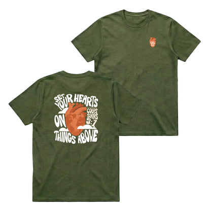 Set Your Hearts On Things Above – Classic T-Shirt