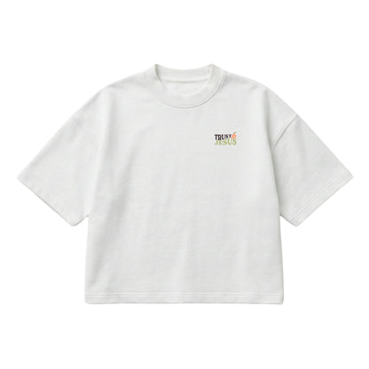 Trust In The Lord – Boxy Cropped Shirt