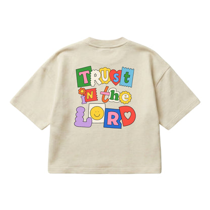 Trust In The Lord – Boxy Cropped Shirt