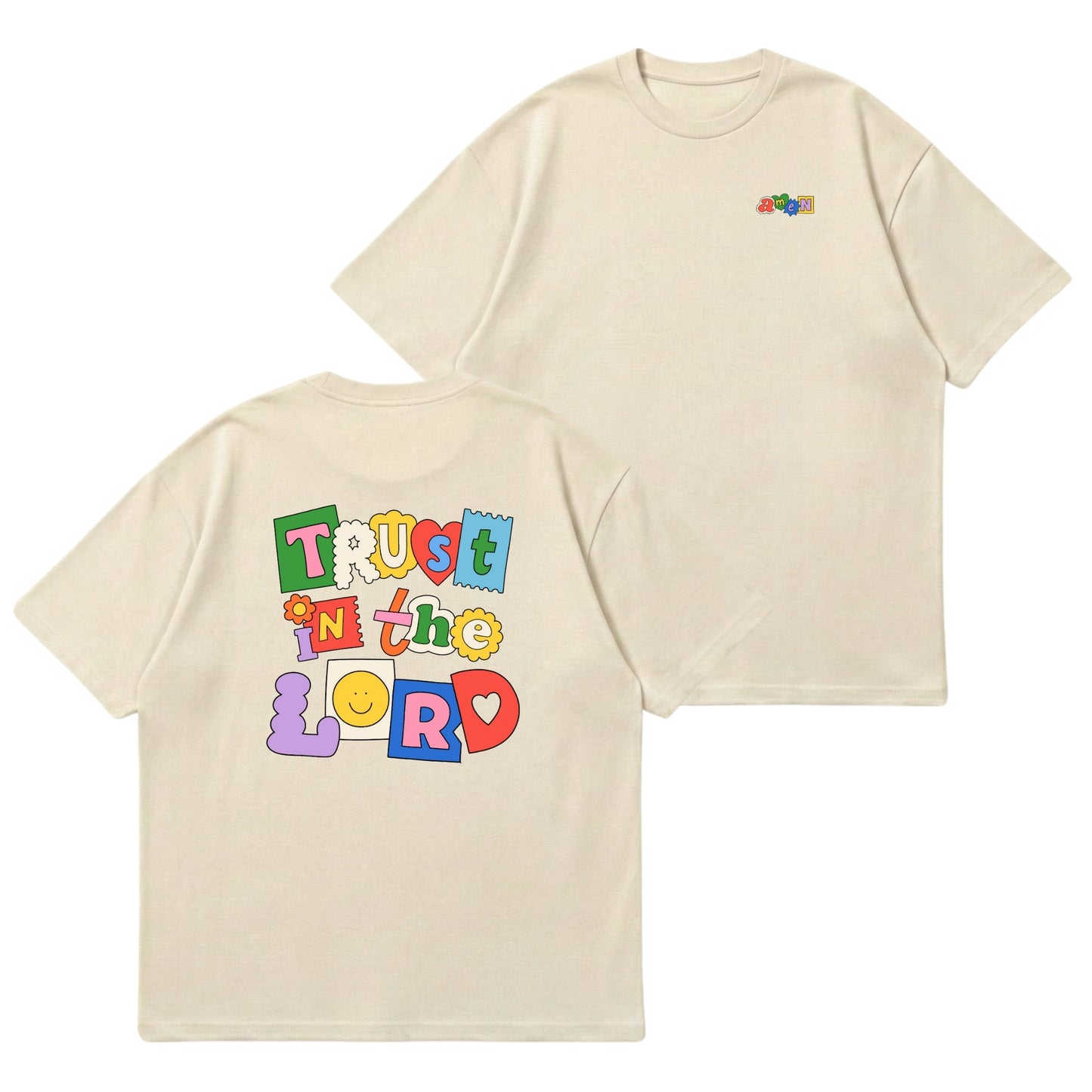 Trust In The Lord – Premium Oversized T-Shirt