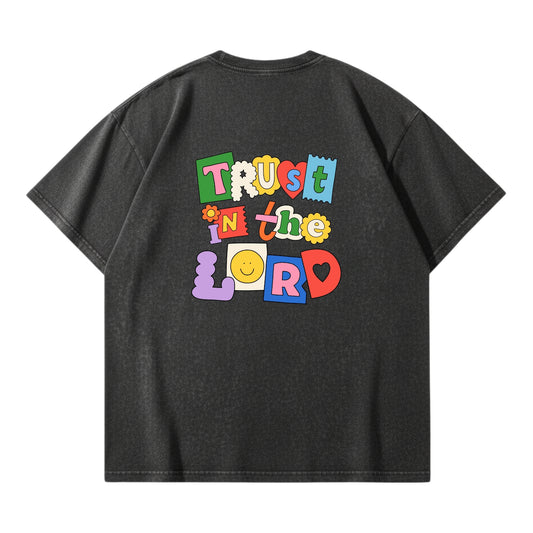 Trust In The Lord – Vintage Washed T-Shirt